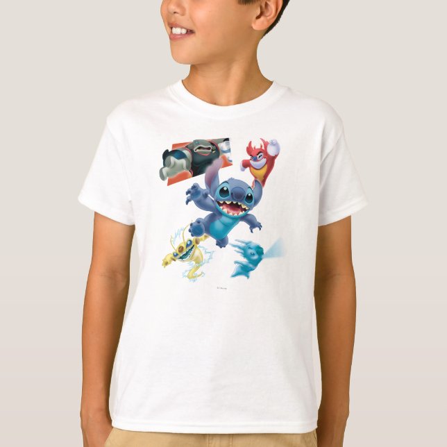 Stitch and Friends T-Shirt (Front)