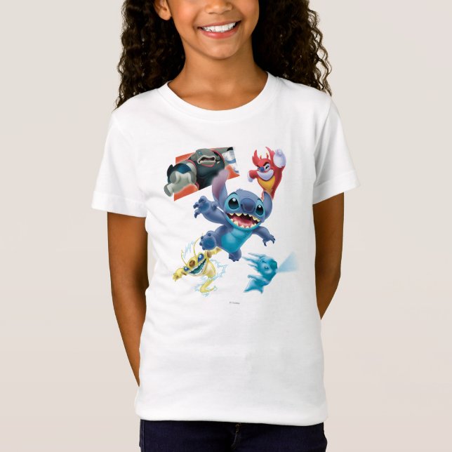 Stitch and Friends T-Shirt (Front)