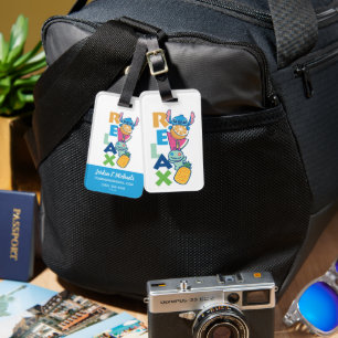 Stitch and Scrump Relax Luggage Tag