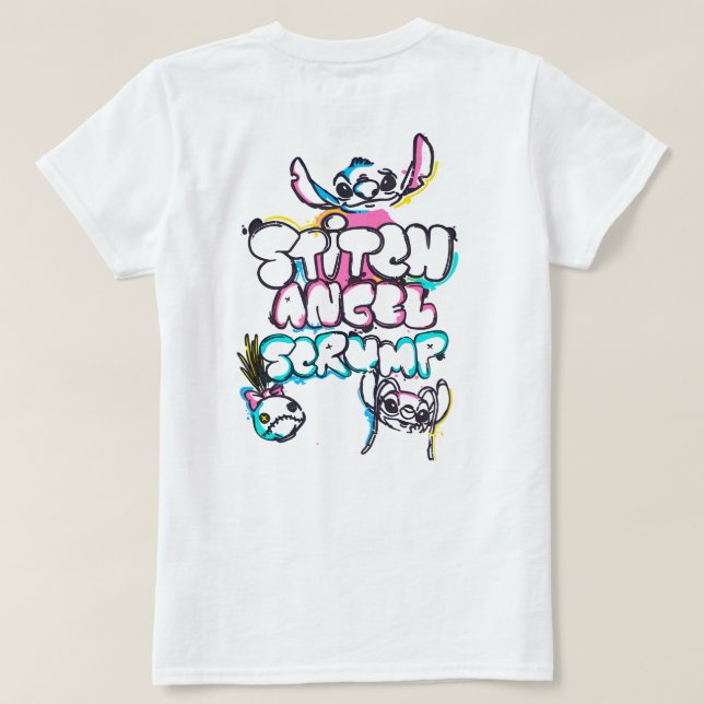 STITCH ANGEL  T-Shirt (Design Back)