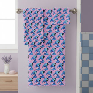 Stitch Bath Towel Set