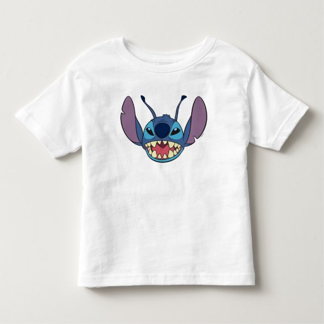 Stitch Big Smile Toddler T-shirt (Front)