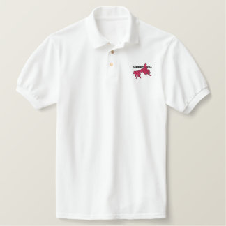 Stitch Cabernet CHA Blanc Polo Rose