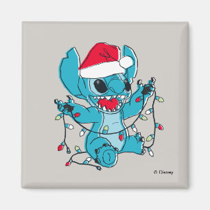 Stitch   Christmas Lights Magnet