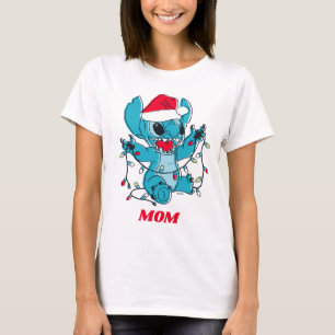 Stitch Christmas Lights T-Shirt