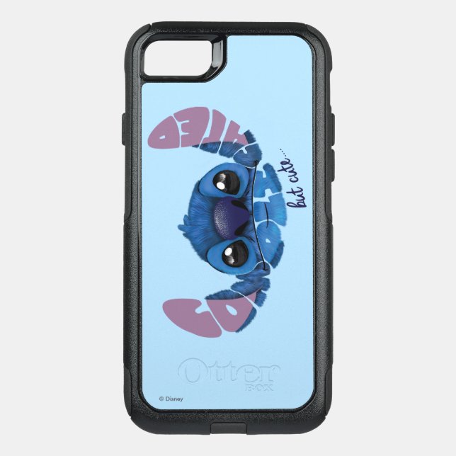 Stitch | Complicated But Cute 2 Otterbox iPhone Case (Back)