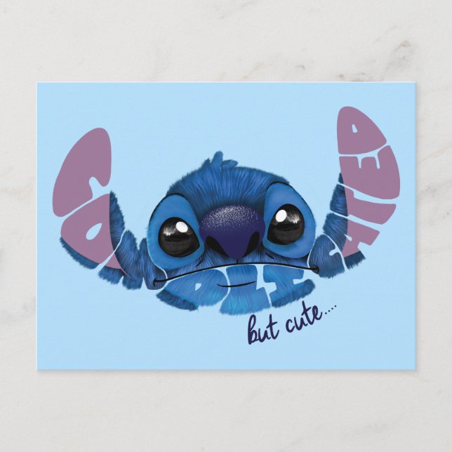 Stitch | Complicated But Cute 2 Postcard (Front)