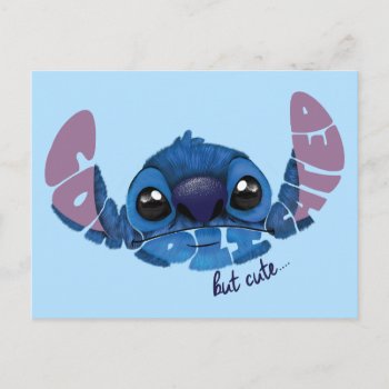 Stitch | Complicated But Cute 2 Postcard by LiloAndStitch at Zazzle