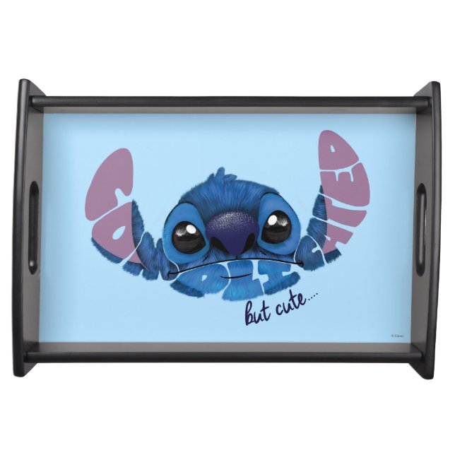 Stitch | Complicated But Cute 2 Serving Tray (Front)