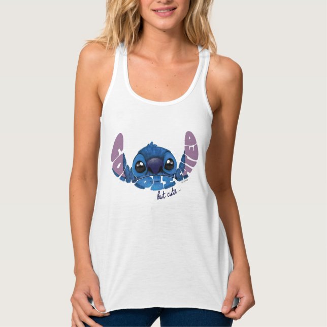 Stitch | Complicated But Cute 2 Tank Top (Front)
