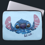 Stitch | Complicated But Cute Laptop Sleeve<br><div class="desc">Protect your laptop with a touch of Lilo & Stitch charm using this "Complicated But Cute" laptop sleeve. Featuring Stitch and his signature phrase, this padded sleeve offers stylish protection from bumps, scratches, and everyday wear and tear. Perfect for students, commuters, or anyone who wants to add a bit of...</div>