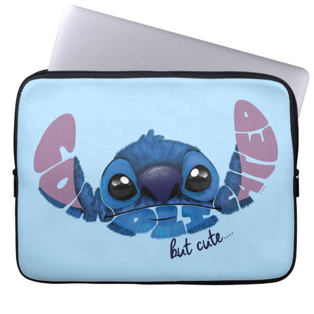 Stitch | Complicated But Cute Laptop Sleeve (Front)