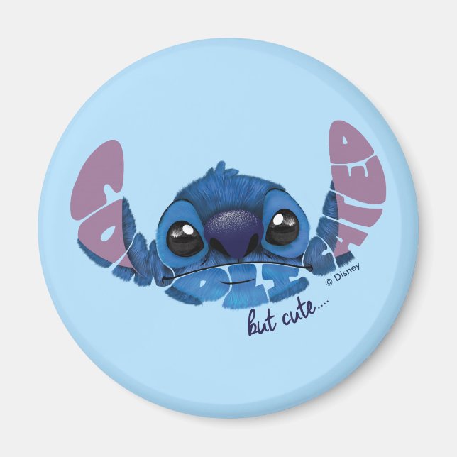 Stitch | Complicated But Cute Magnet (Front)