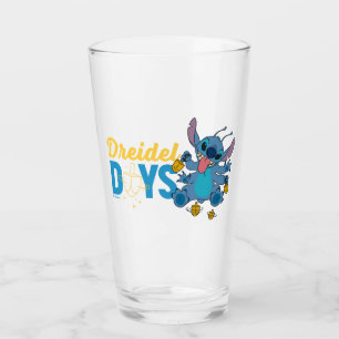 Stitch Dreidel Days Glass