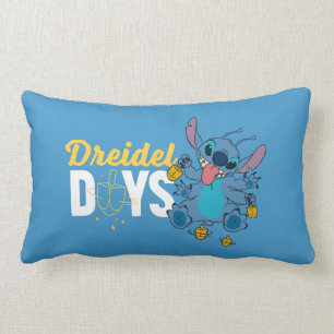 Stitch   Dreidel Days Lumbar Pillow