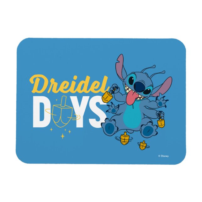 Stitch | Dreidel Days Magnet (Horizontal)