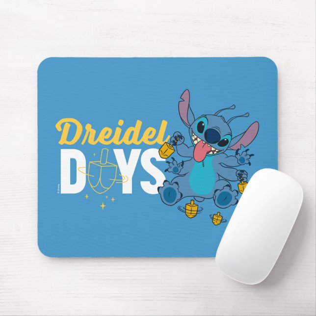 Stitch | Dreidel Days Mouse Pad (With Mouse)
