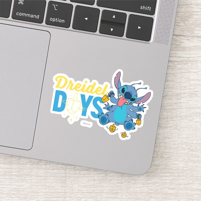 Stitch | Dreidel Days Sticker (Detail)