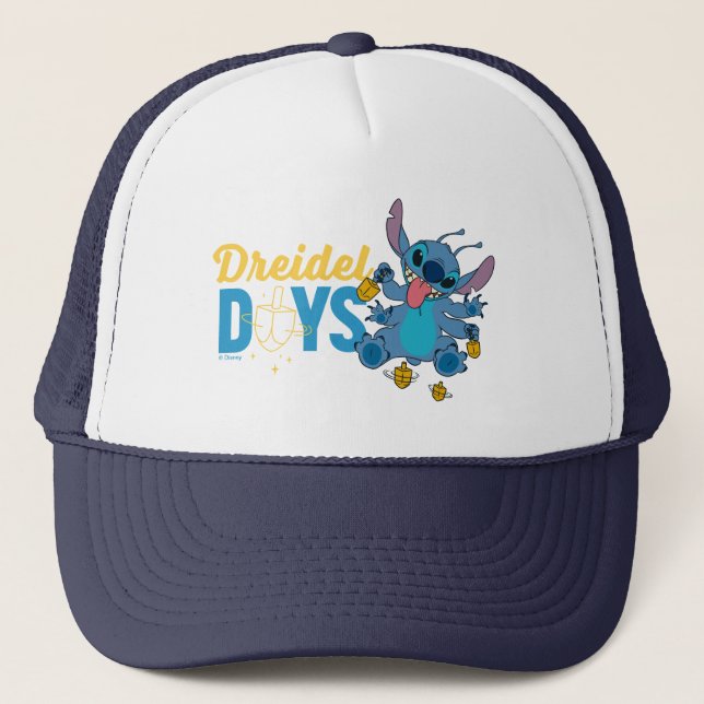 Stitch | Dreidel Days Trucker Hat (Front)