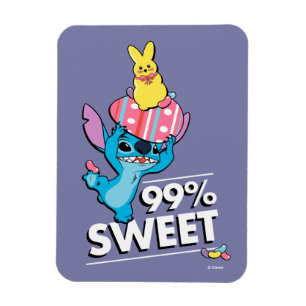 Stitch   Easter - 99% Sweet Magnet