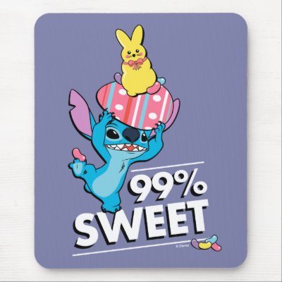 Stitch | Easter - 99% Sweet Mouse Pad