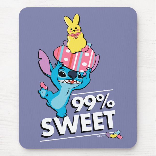 Stitch | Easter - 99% Sweet Mouse Pad (Front)