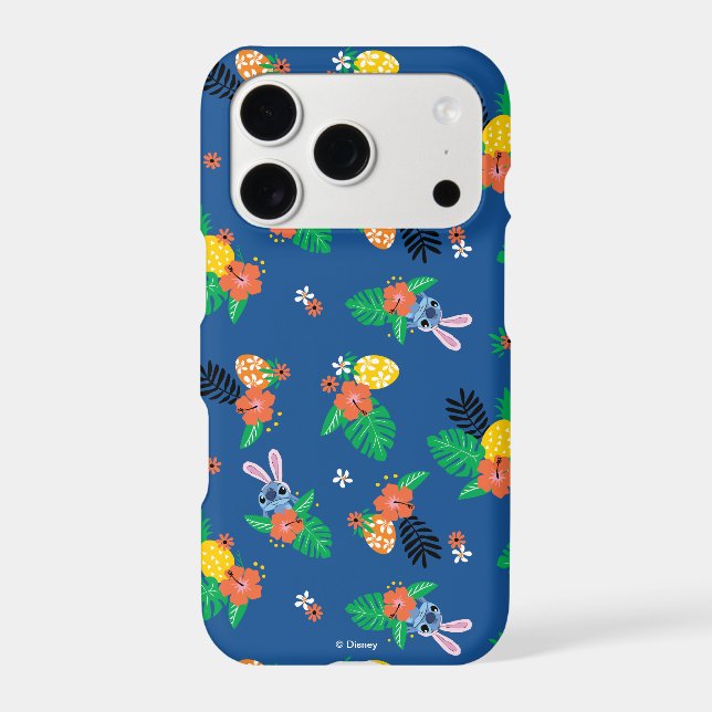 Stitch Easter Pattern Iphone Case (Back)