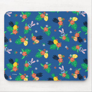 Stitch Easter Pattern Mouse Pad