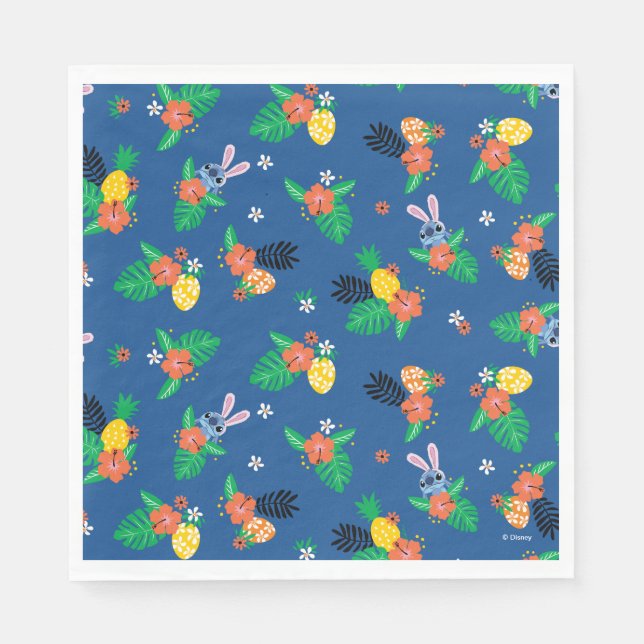 Stitch Easter Pattern Napkins (Front)