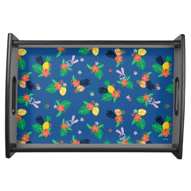 Stitch Easter Pattern Serving Tray (Front)