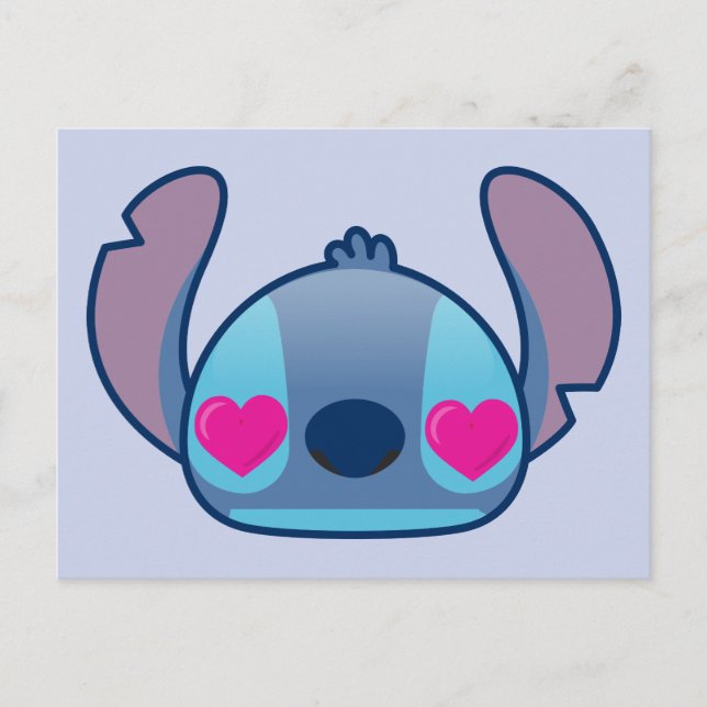 Stitch Emoji - Express Yourself! Postcard (Front)
