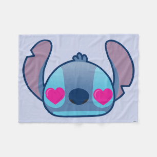 Stitch Emoji Fleece Blanket