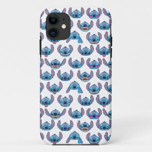Stitch Emoji Pattern iPhone 11 Case