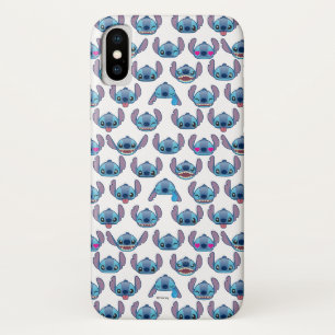 Stitch Emoji Pattern iPhone X Case