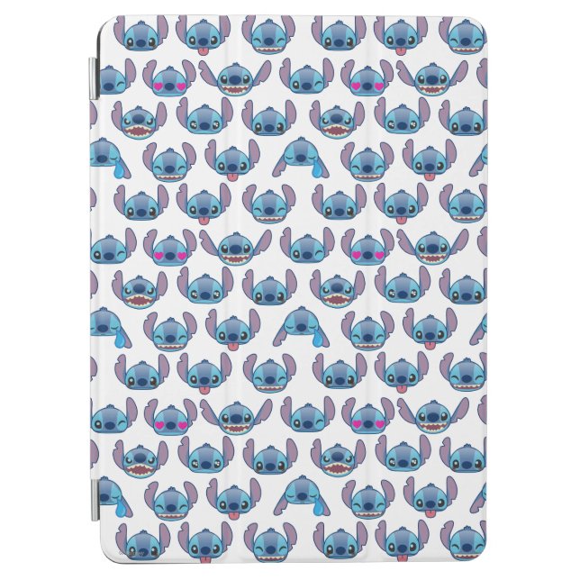 Stitch Emoji Pattern iPad Air Cover (Front)