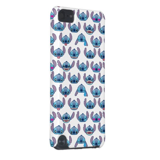 Stitch Emoji Pattern iPod Touch (5th Generation) Cover (Back/Right)