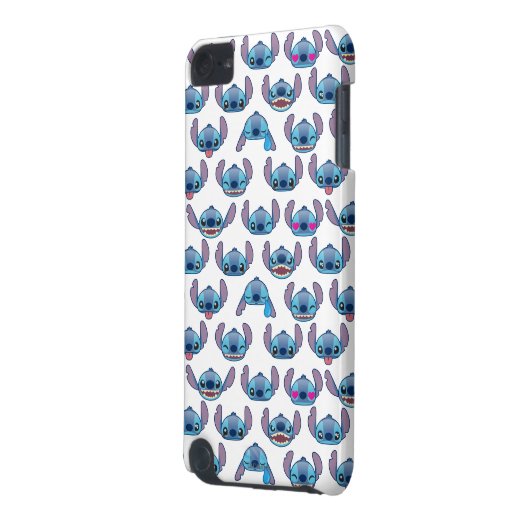 Stitch Emoji Pattern iPod Touch (5th Generation) Cover (Back Left)