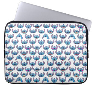 Stitch Emoji Pattern Laptop Sleeve
