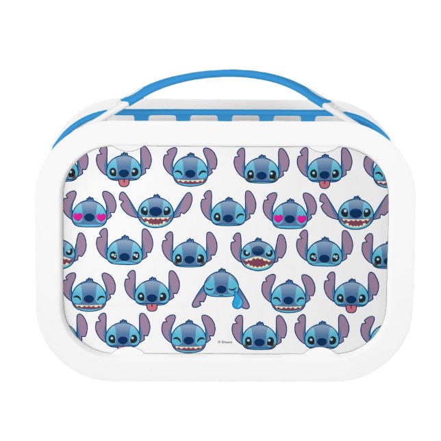 Stitch Emoji Pattern Lunch Box (Front)