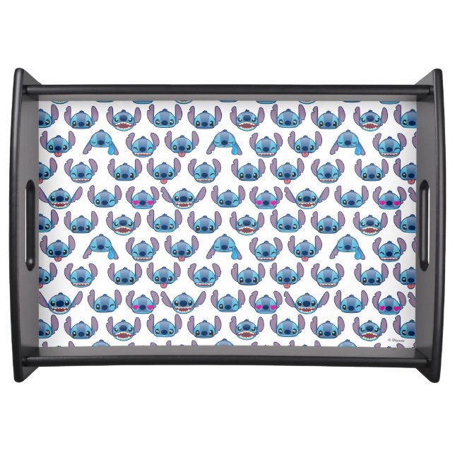Stitch Emoji Pattern Serving Tray (Front)