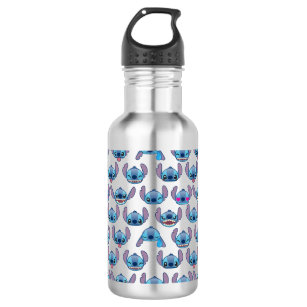 Stitch Emoji Pattern Stainless Steel Water Bottle
