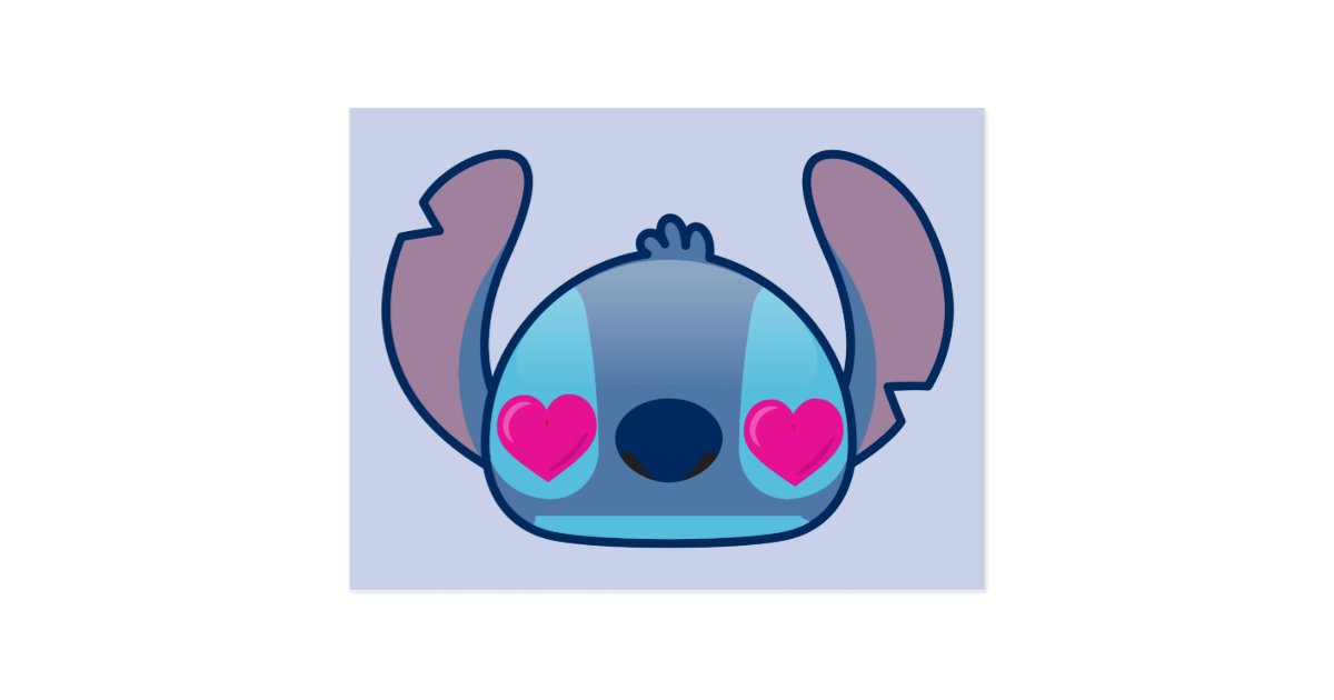 stitch emoji pillow