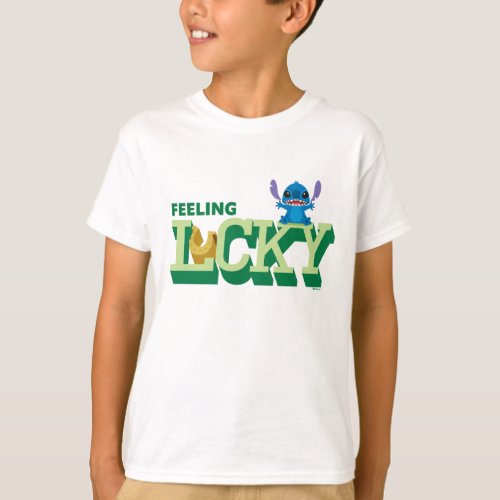 Stitch Feeling Lucky T_Shirt