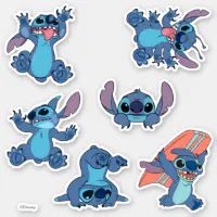 Stitch Fun Pose Collection Sticker