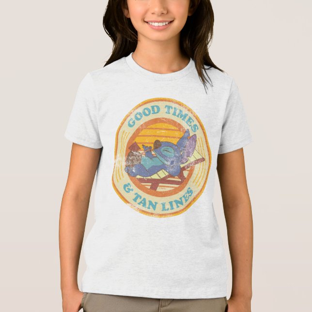 Stitch | Good Times & Tan Lines Tri-Blend Shirt (Front)
