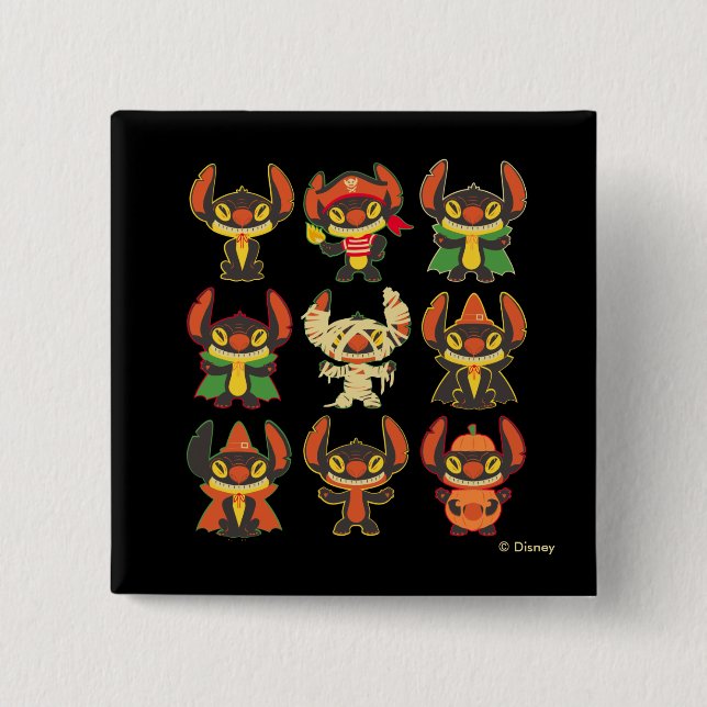 Stitch | Halloween Costumes Button (Front)