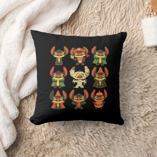 Stitch | Halloween Costumes Throw Pillow (Blanket)