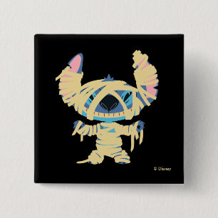 Stitch Halloween Mommy Button