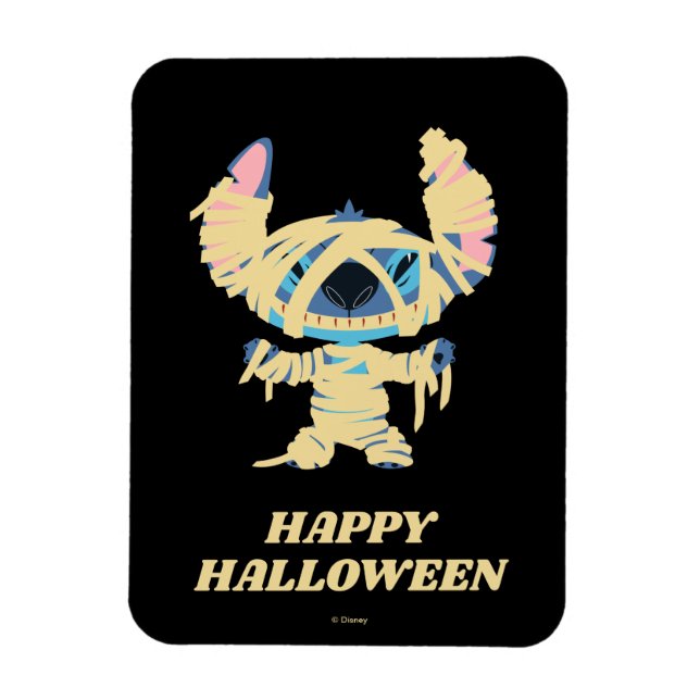 Stitch Halloween Mummy Magnet (Vertical)