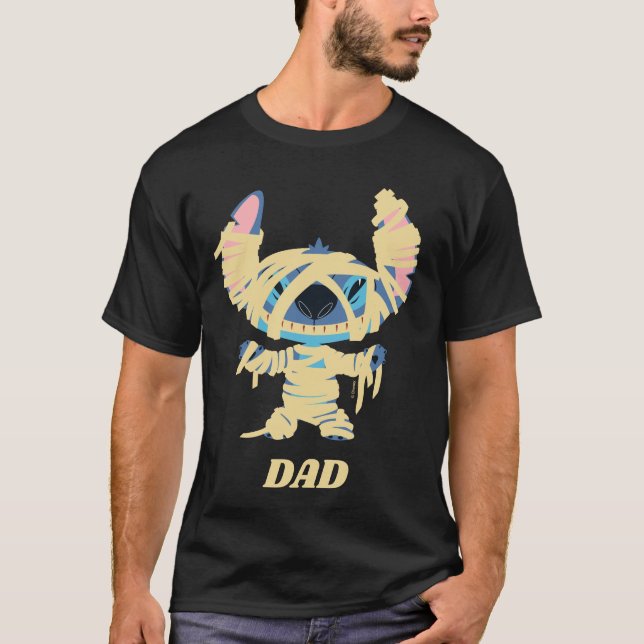 Stitch Halloween Mummy T-Shirt (Front)